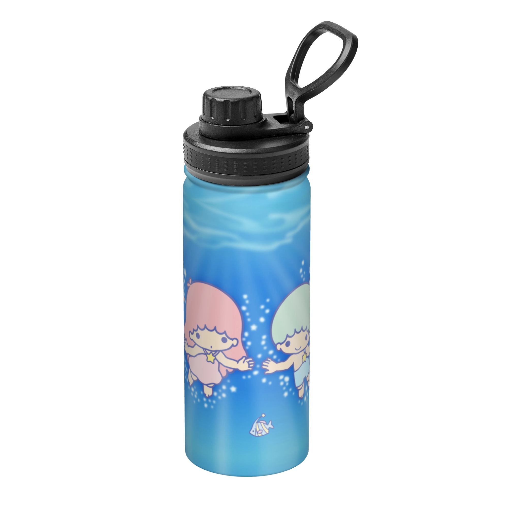 Sports Water Bottle Insulated - 리틀 트윈스 스타즈 만화 애니메이션 디자인