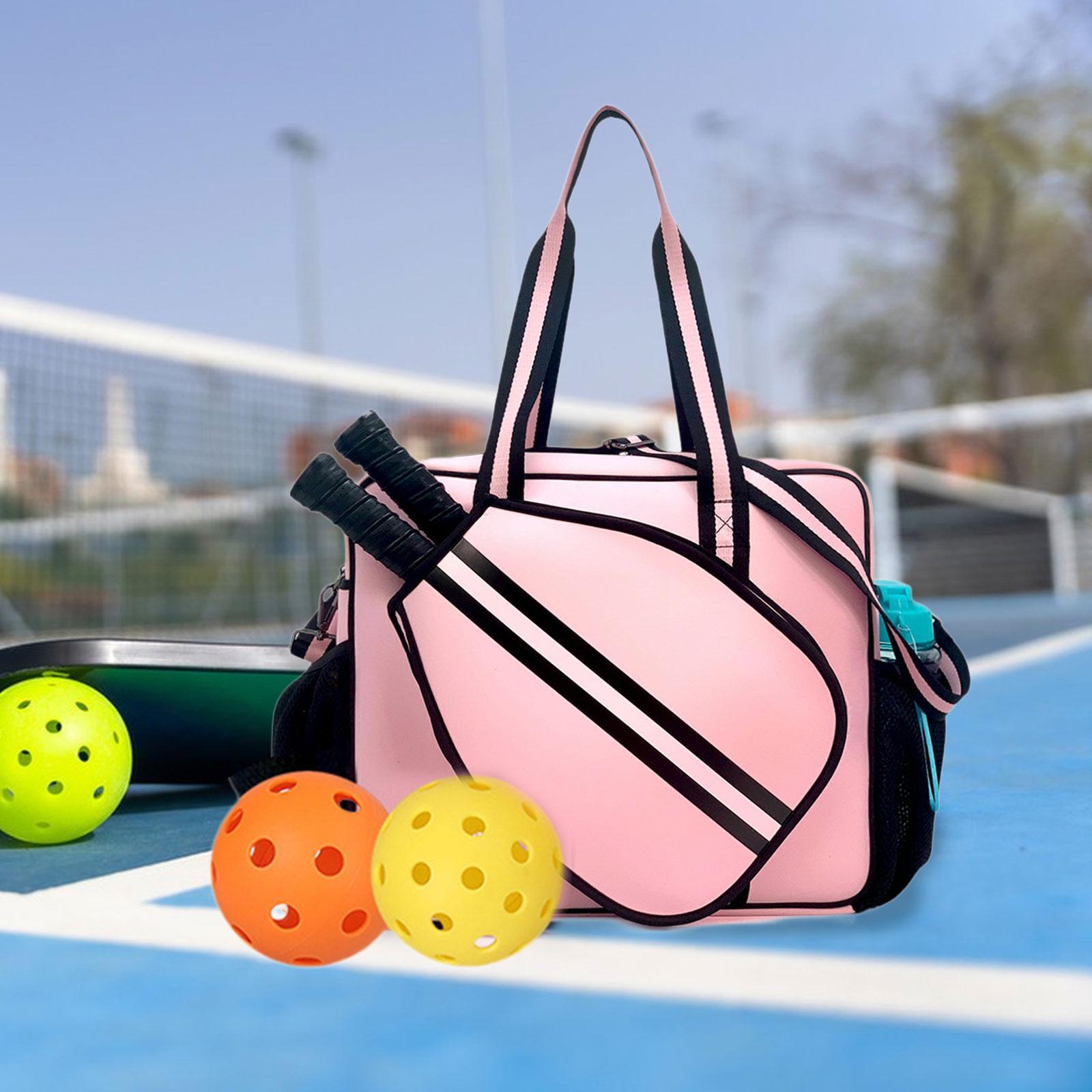 피클볼 라켓 가방, 대용량 스포츠 크로스백, 테니스 및 - Badminton Racket 리뷰 및 가격