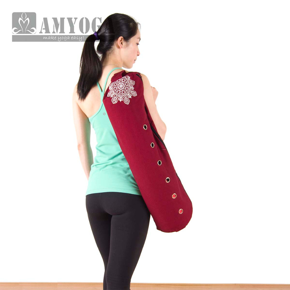 캔버스 요가 매트 가방 싱글 숄더 짐 매트 가방 피트니 - Yoga Mat 리뷰 및 가격